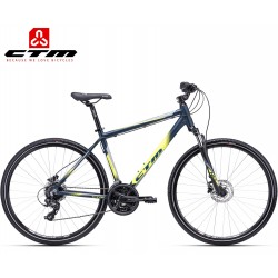 Cross trekingové kolo TWISTER 3.0 CTM 2020 modré žluté