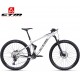 RIDGE Xpert CTM 2020 celodpružené full enduro kolo 29" stříbrné černé